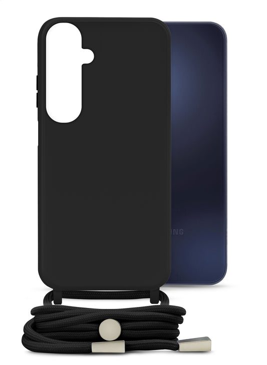 Mobilize Lanyard Gelly Case For Samsung Galaxy A15 4G/5G Black