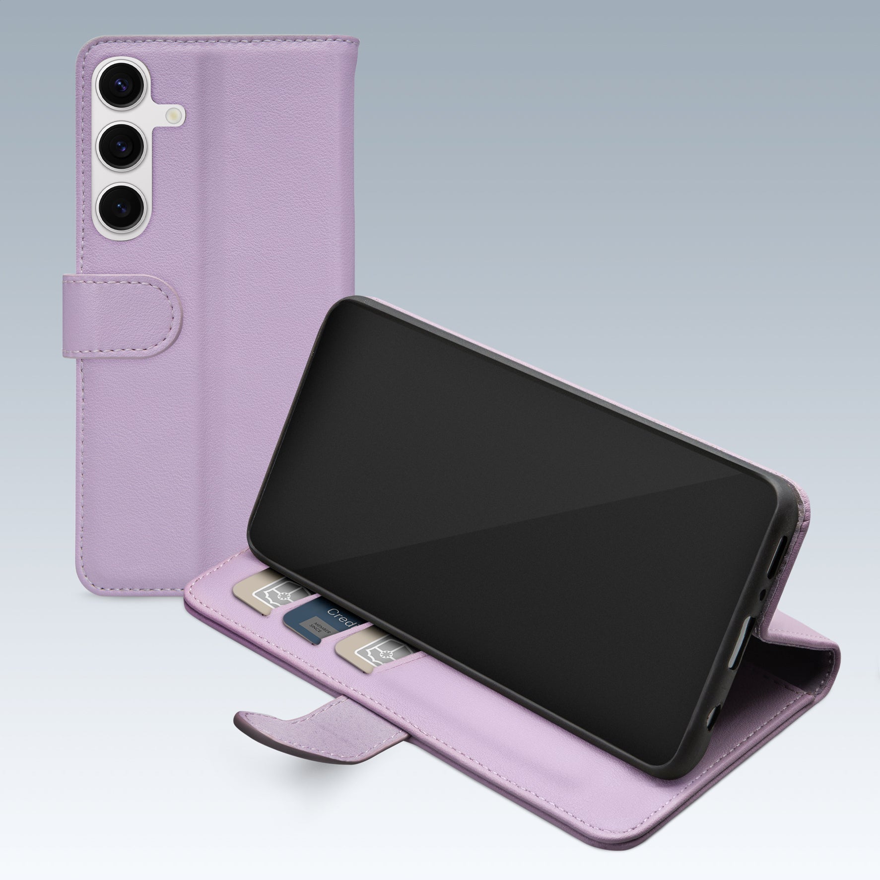 Mobilize Premium Gelly Wallet Book Case Samsung Galaxy S24 5G Purple