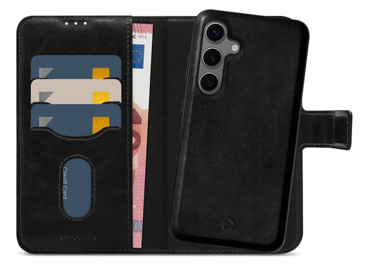 Mobilize 2In1 Magsafe Compatible Gelly Wallet Case Samsung Galaxy S24+ 5G Black