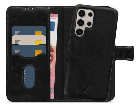 Mobilize 2In1 Magsafe Compatible Gelly Wallet Case Samsung Galaxy S24 Ultra 5G Black