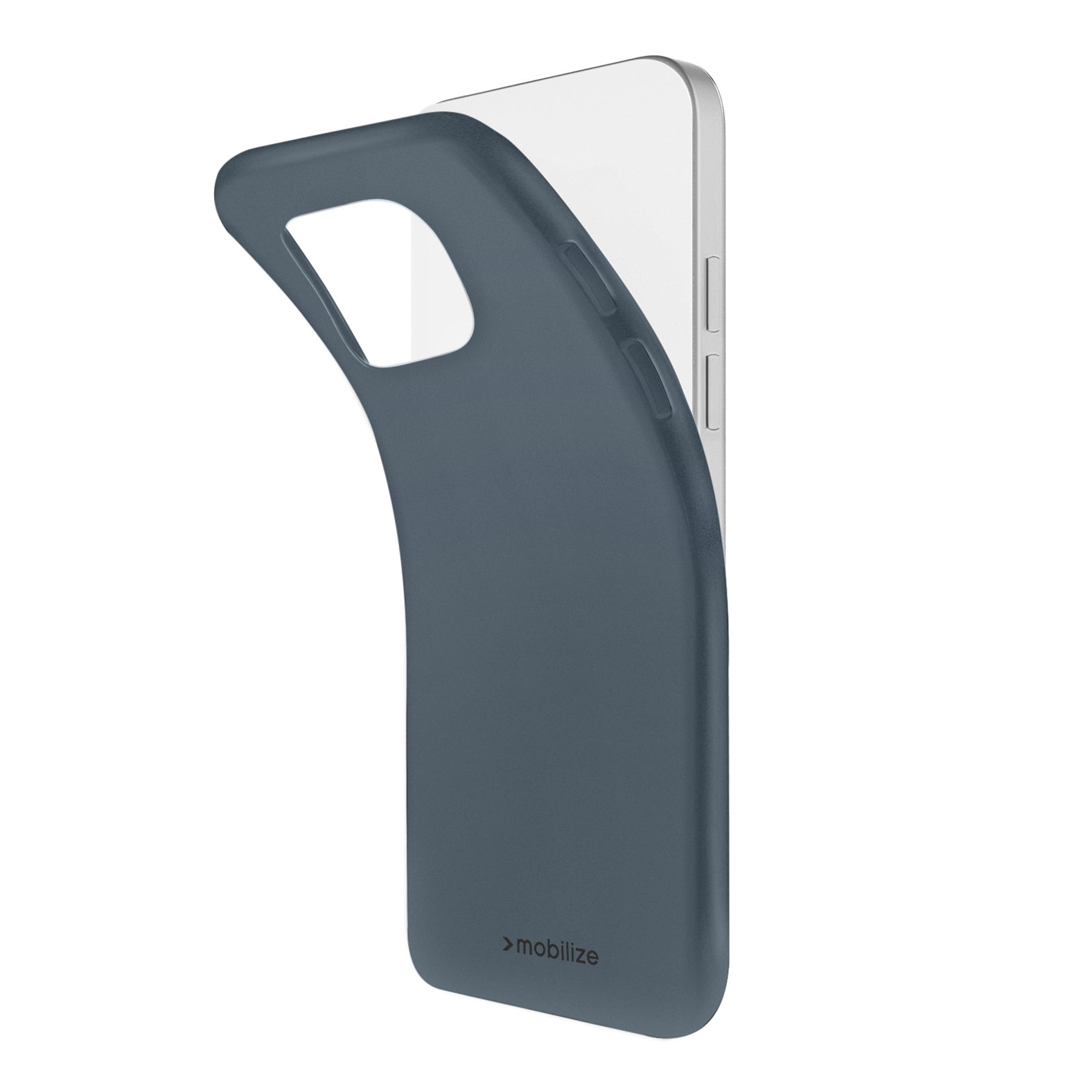 Mobilize Rubber Gelly Case Samsung Galaxy A55 5G Matt Blue