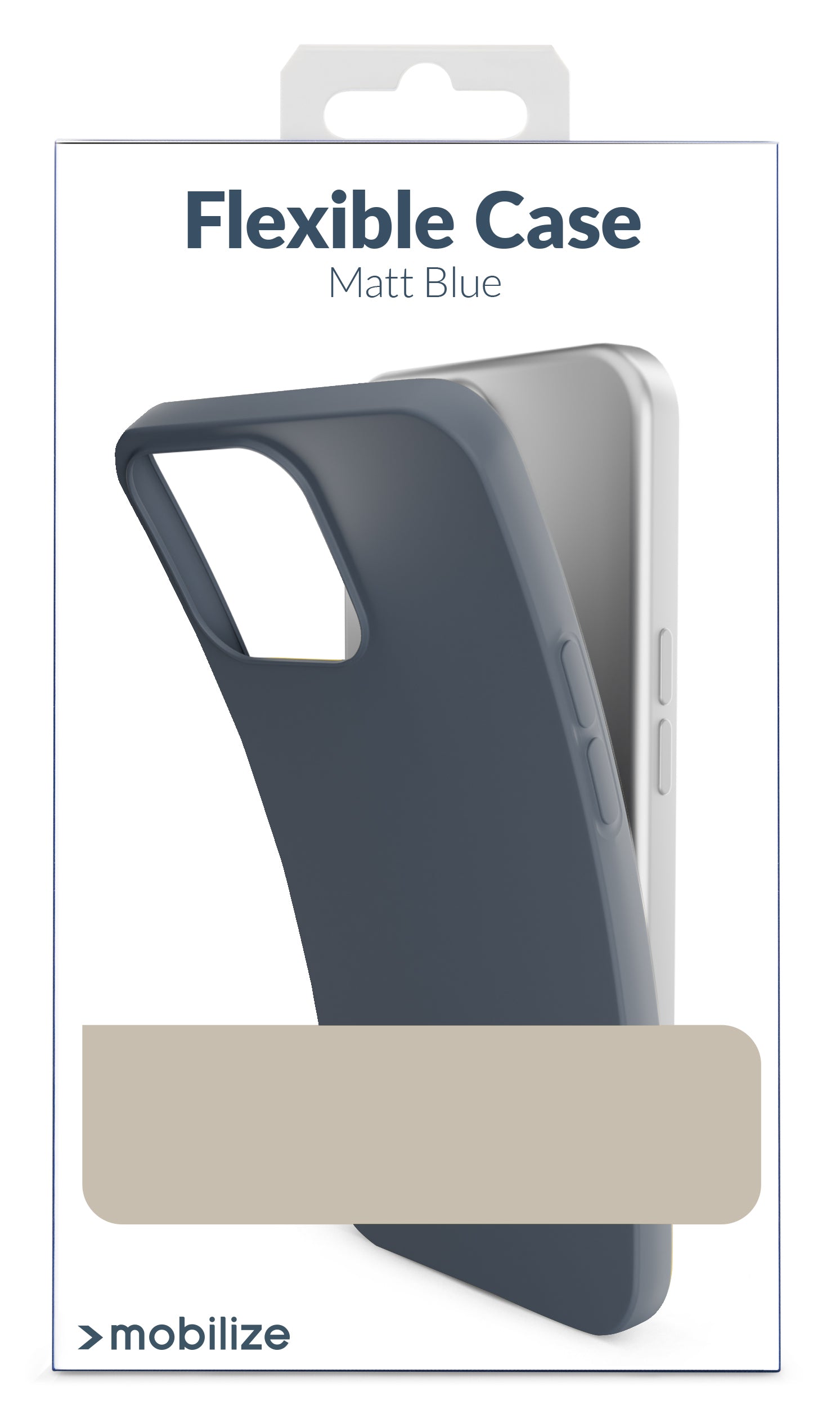 Mobilize Rubber Gelly Case Samsung Galaxy A55 5G Matt Blue