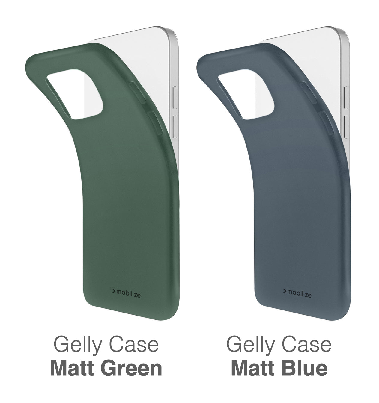 Mobilize Rubber Gelly Case Samsung Galaxy A35 5G Matt Green