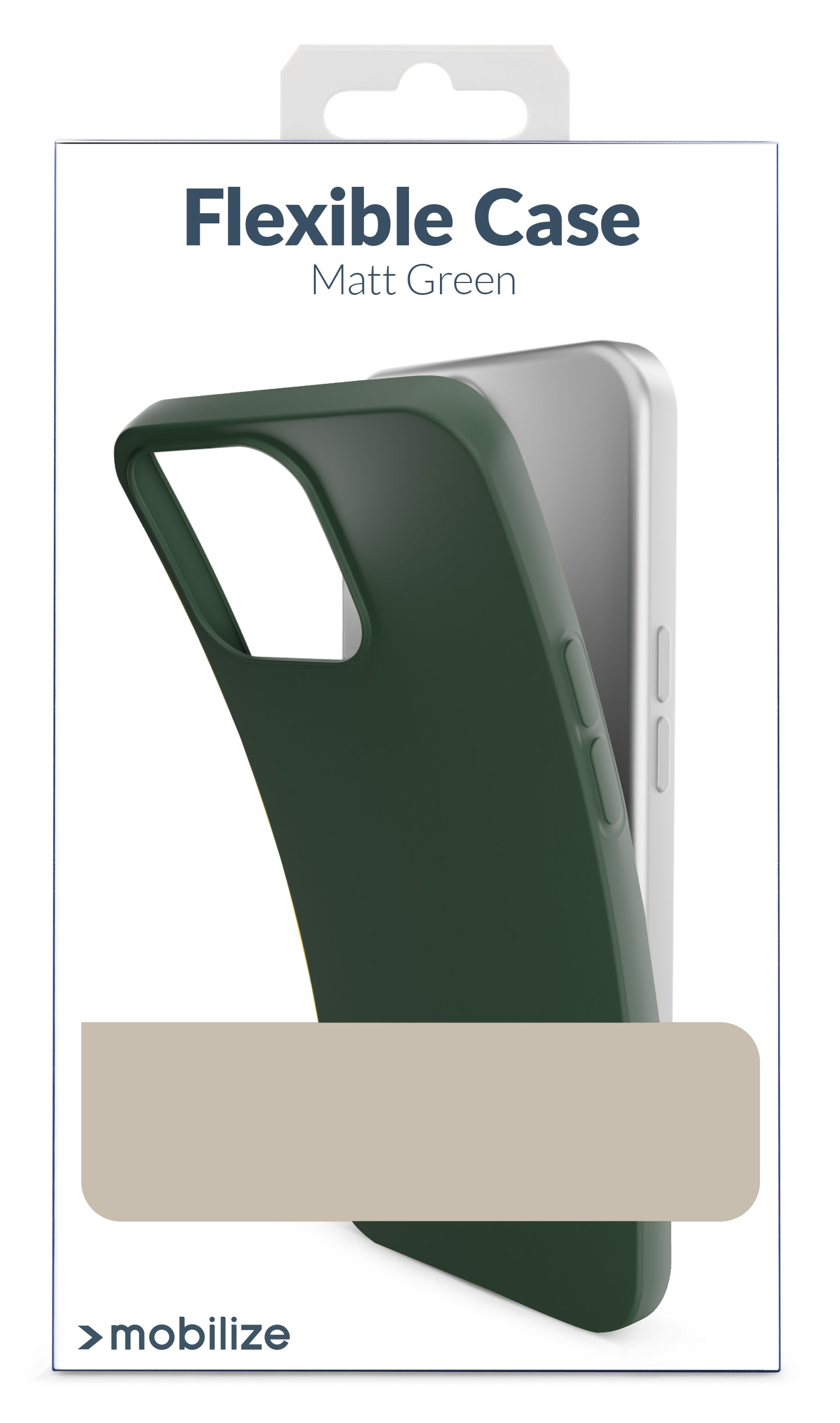 Mobilize Rubber Gelly Case Samsung Galaxy A55 5G Matt Green