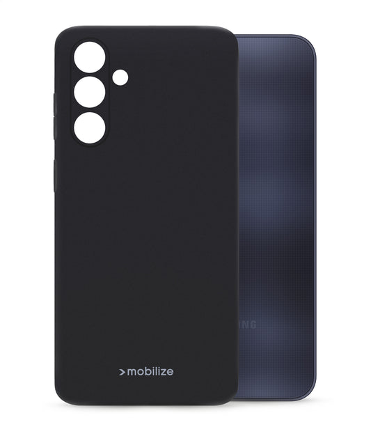 Mobilize Rubber Gelly Case Samsung Galaxy A25 5G Matt Black