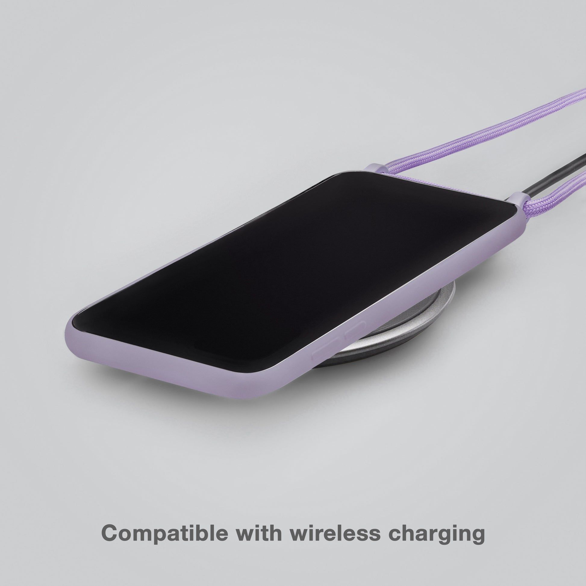 Mobilize Lanyard Gelly Case For Samsung Galaxy A55 5G Pastel Purple