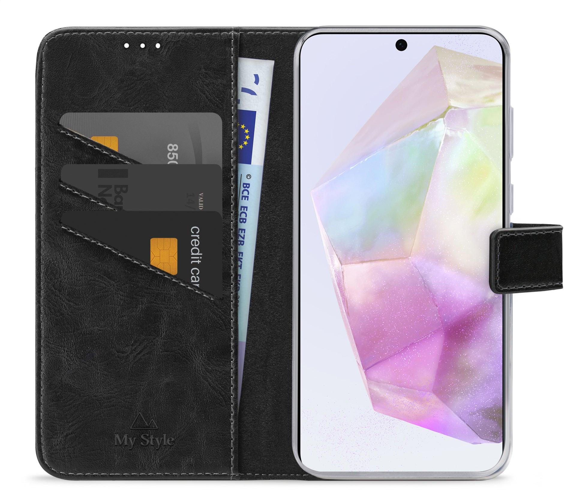 My Style Flex Wallet For Samsung Galaxy A35 5G Black