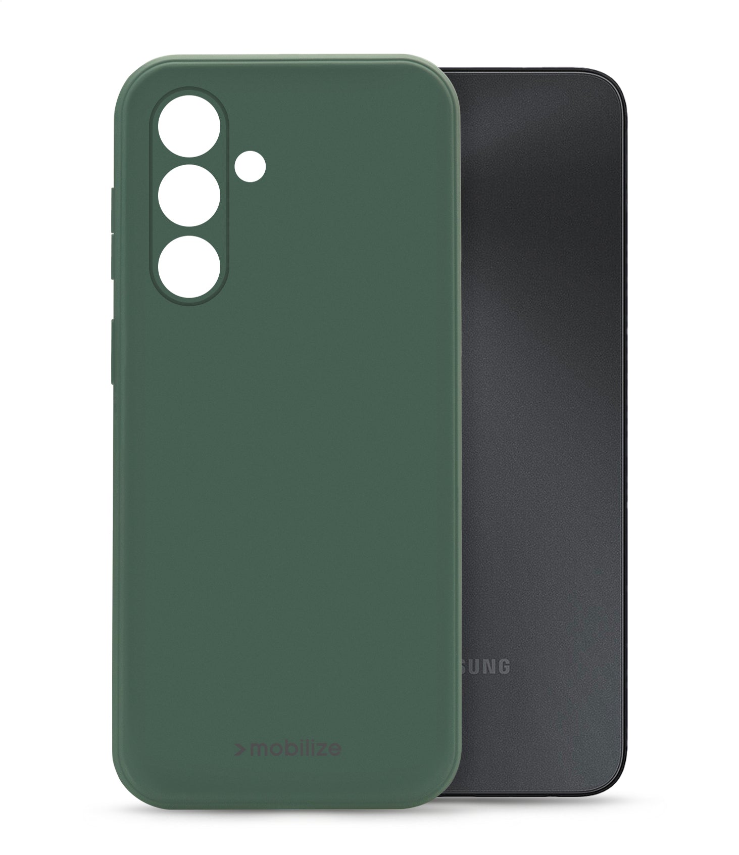 Mobilize Rubber Gelly Case Samsung Galaxy A05S Matt Green