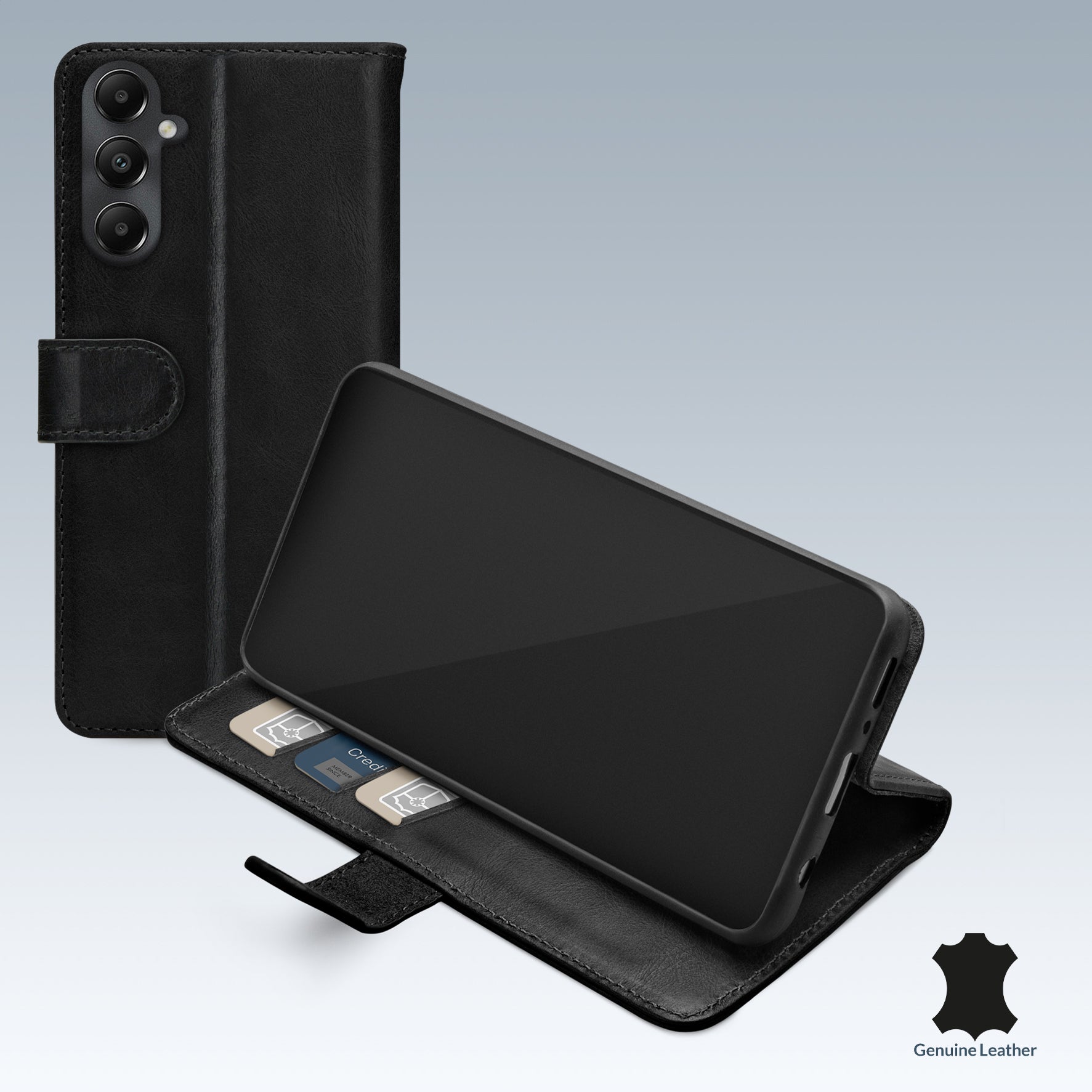 Mobilize Premium Gelly Wallet Book Case Samsung Galaxy A05S Black