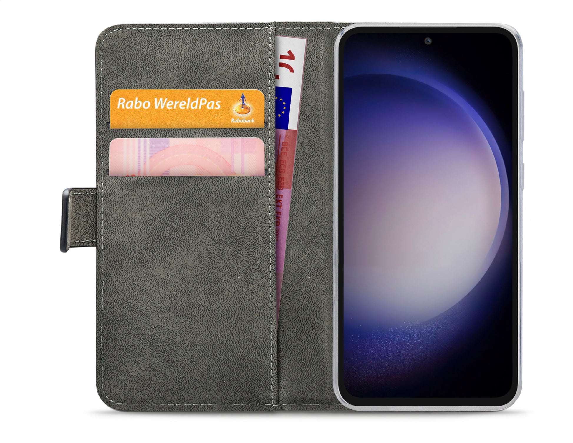 Mobilize Classic Gelly Wallet Book Case Samsung Galaxy S23 Fe 5G Black