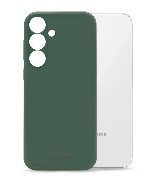Mobilize Rubber Gelly Case Samsung Galaxy S23 Fe 5G Matt Green