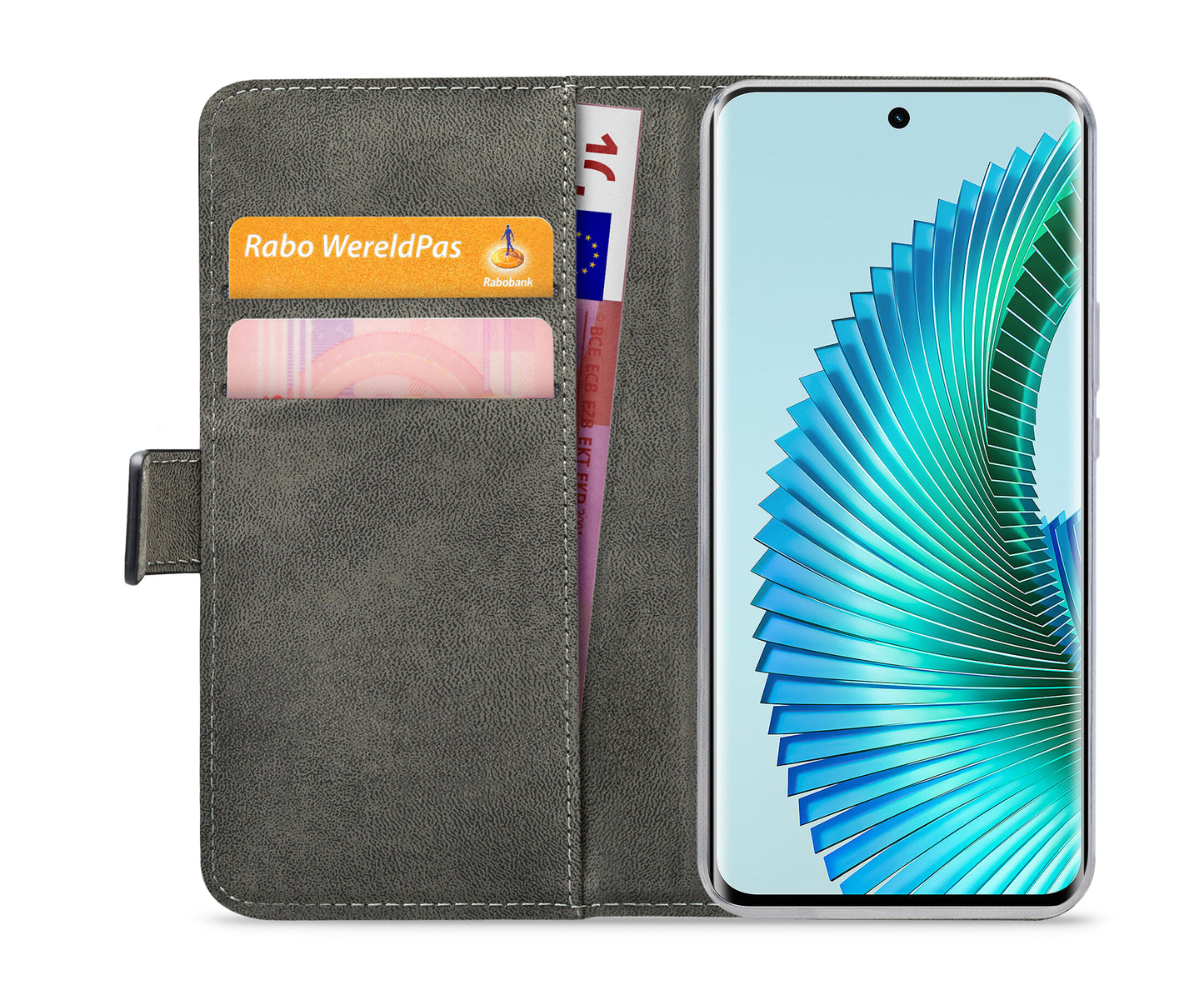 Mobilize Classic Gelly Wallet Book Case Honor Magic6 Lite 5G Black