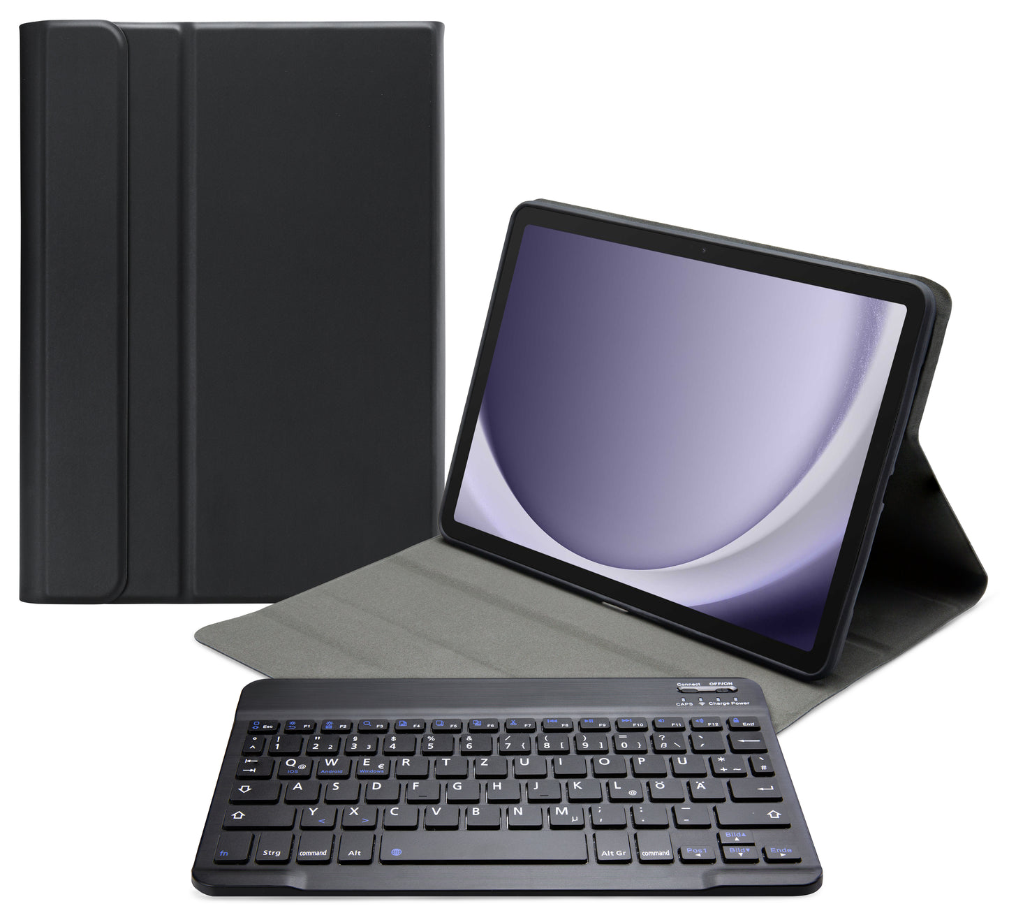 Mobilize Detachable Bluetooth Keyboard Case Samsung Galaxy Tab A9+ 11 Black Qwertz