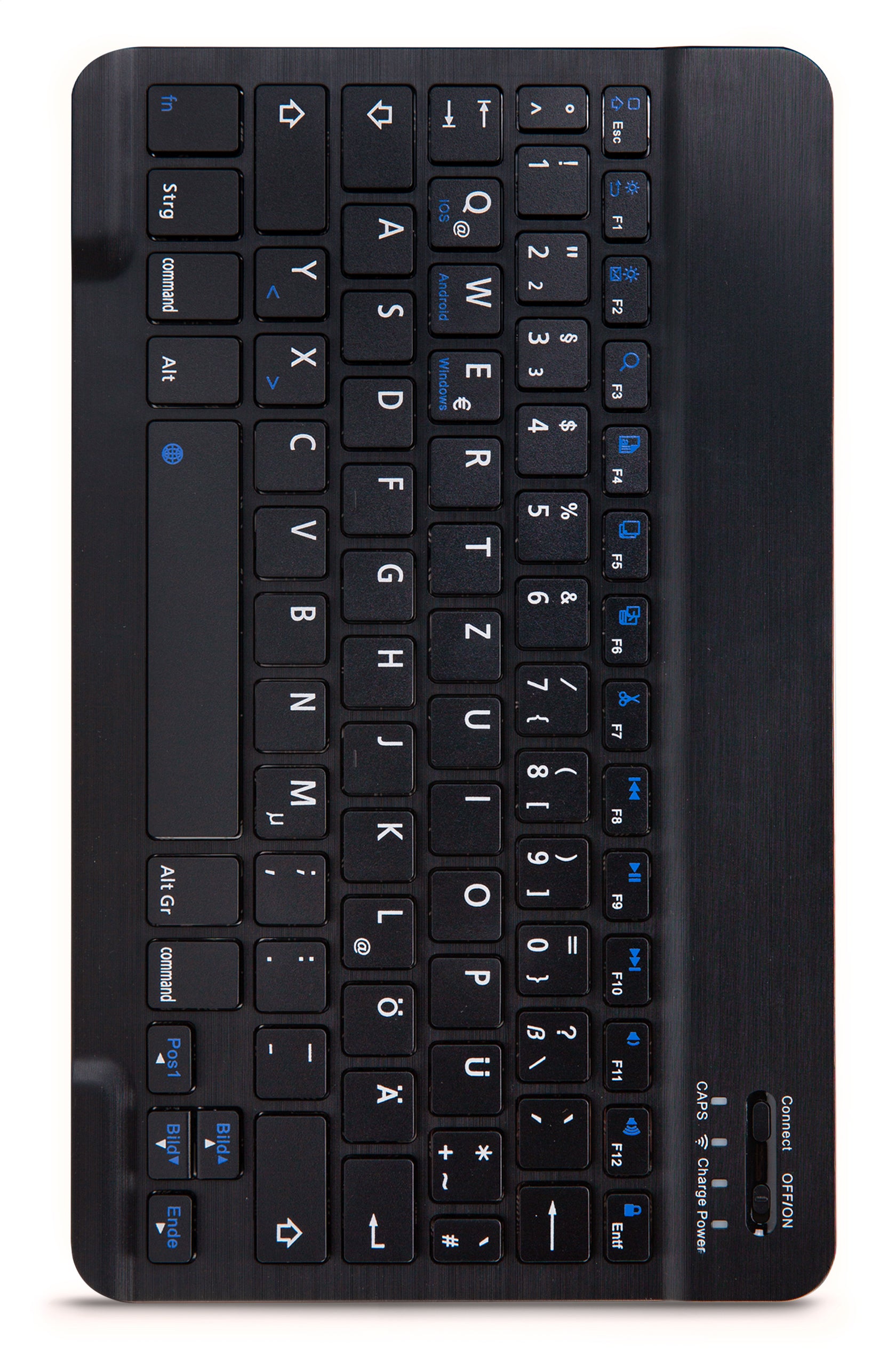 Mobilize Detachable Bluetooth Keyboard Case Samsung Galaxy Tab A9+ 11 Black Qwertz