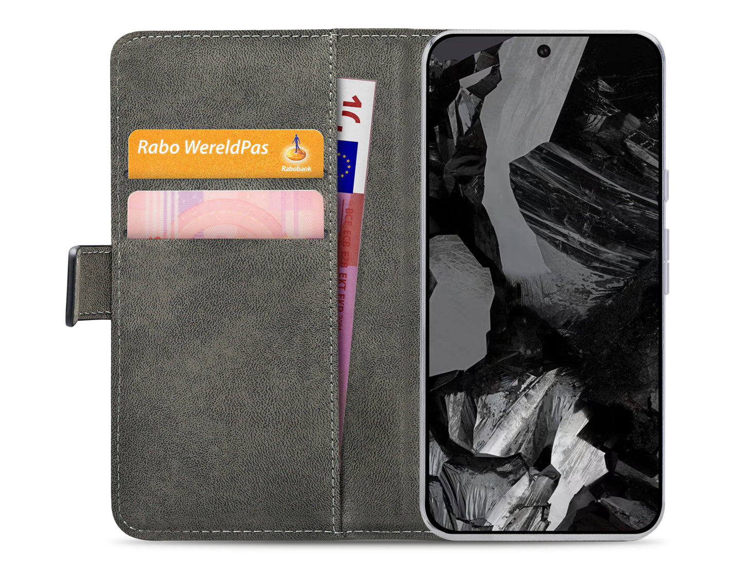 Mobilize Classic Gelly Wallet Book Case Google Pixel 8A Black
