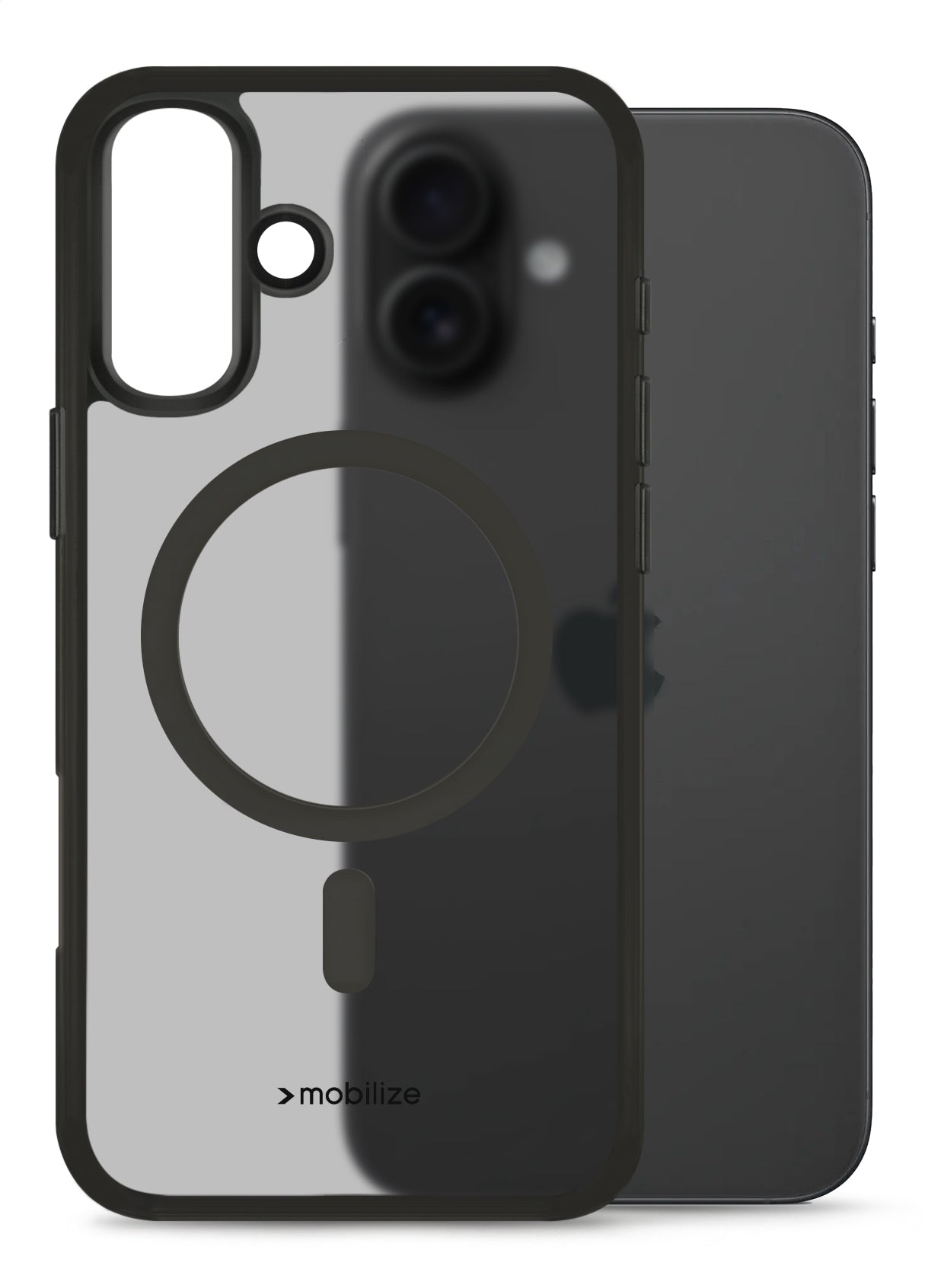 Mobilize Magsafe Compatible Hybrid Pro Case Apple Iphone 16 Plus Black