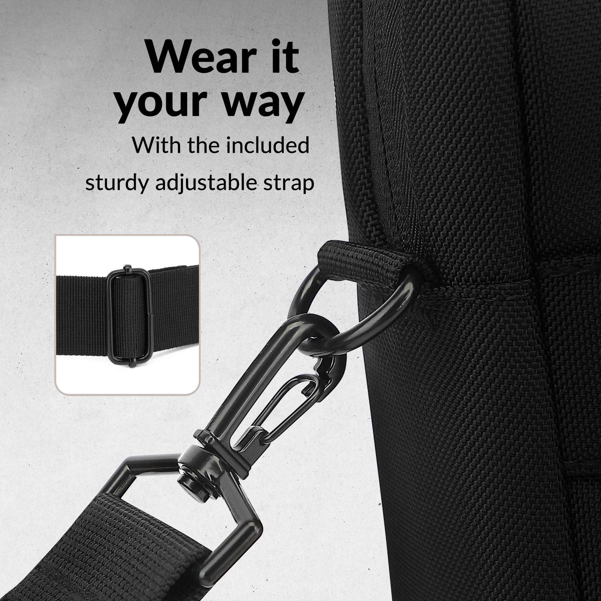 Mobilize Waterresistant Laptop Bag Up To 17.3Inch Black