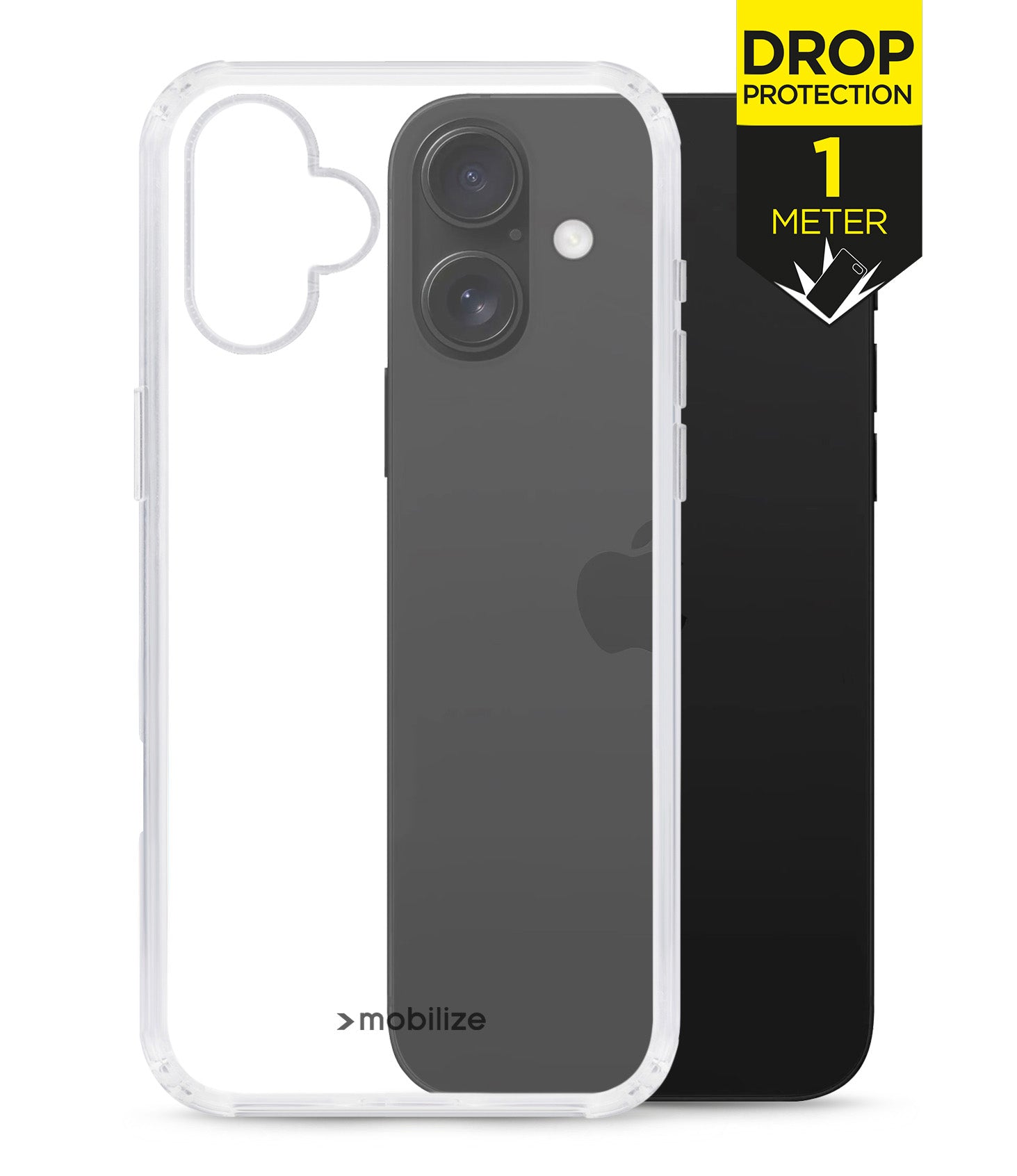 Mobilize Naked Protection Case Apple Iphone 16 Clear