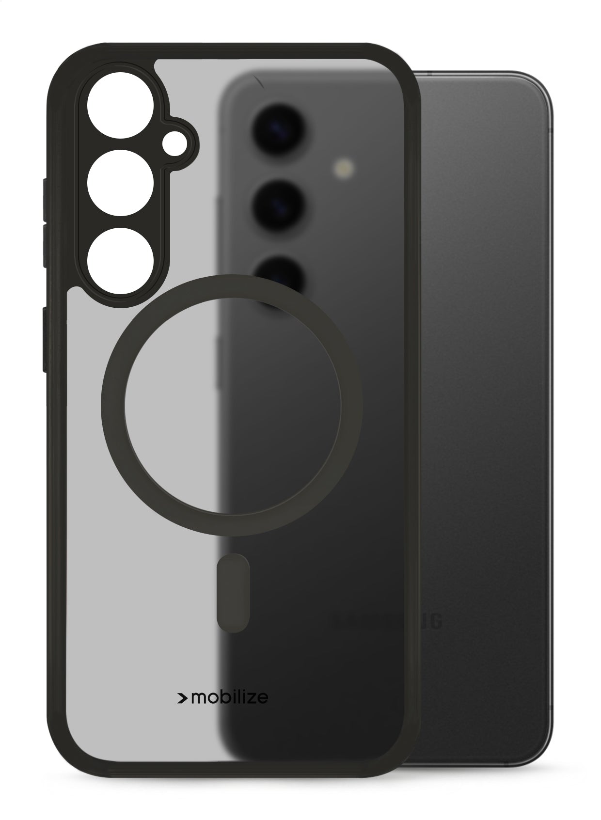 Mobilize Magsafe Compatible Hybrid Case Samsung Galaxy S24+ 5G Black