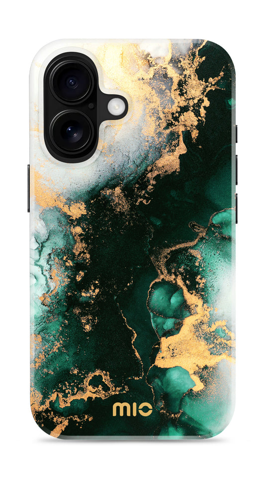 Mio By Mobilize Mio Green Marble Magsafe Compatible For Iphone 16
