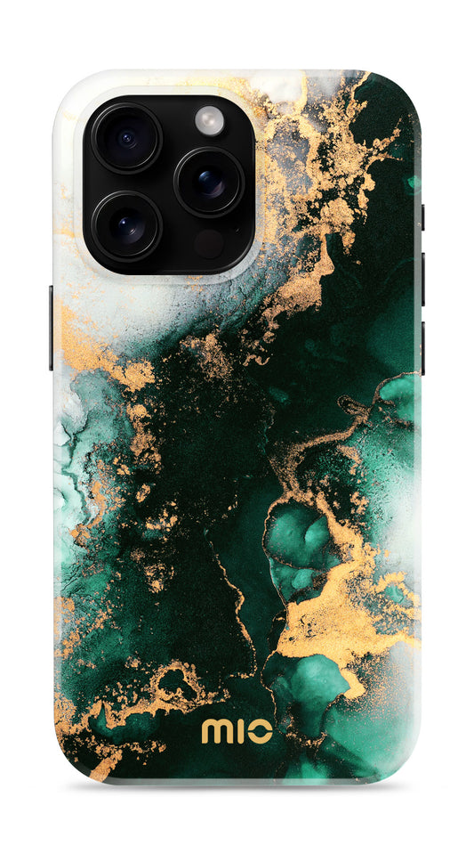 Mio By Mobilize Mio Green Marble Magsafe Compatible For Iphone 16 Pro Max