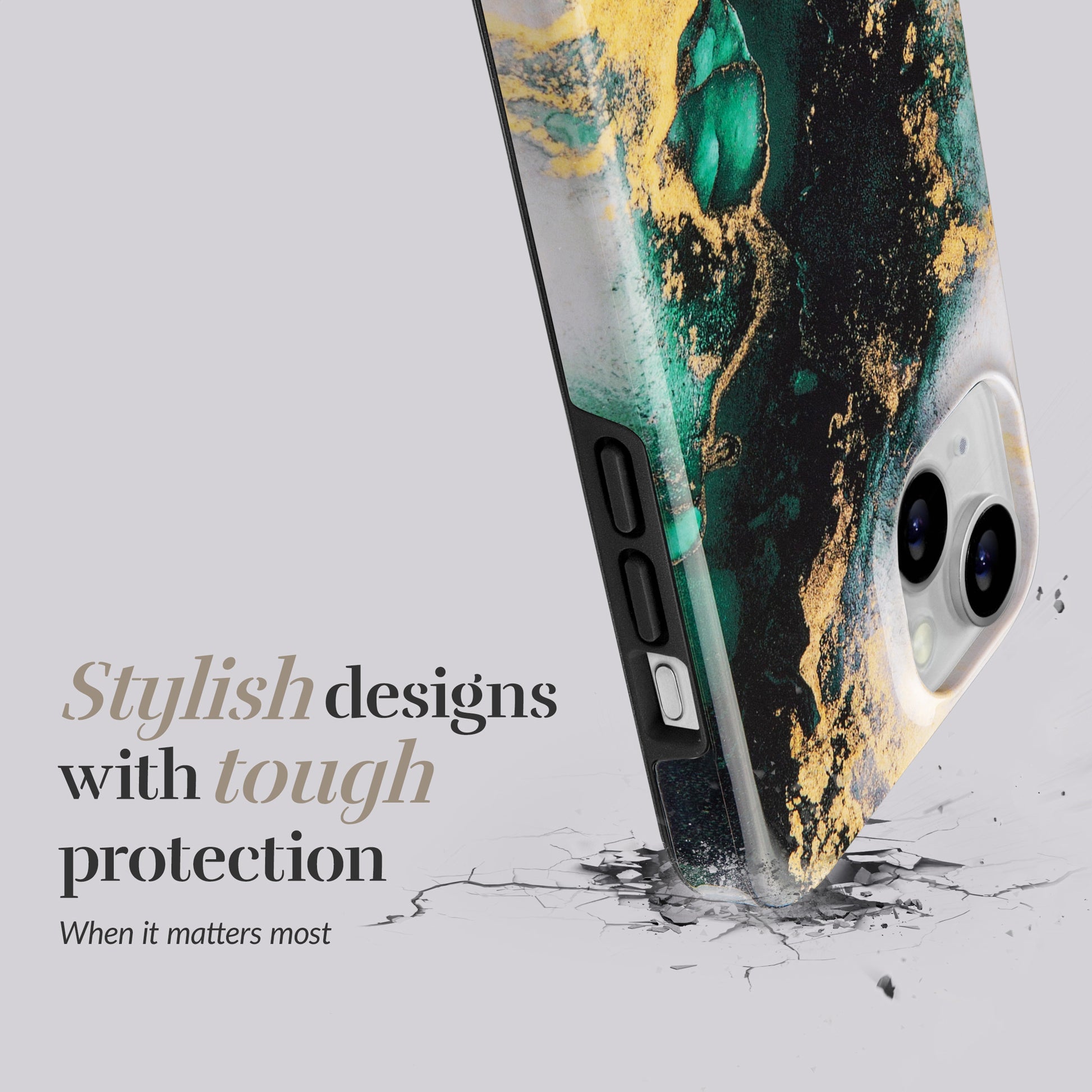 Mio By Mobilize Mio Green Marble Magsafe Compatible For Iphone 16 Pro Max