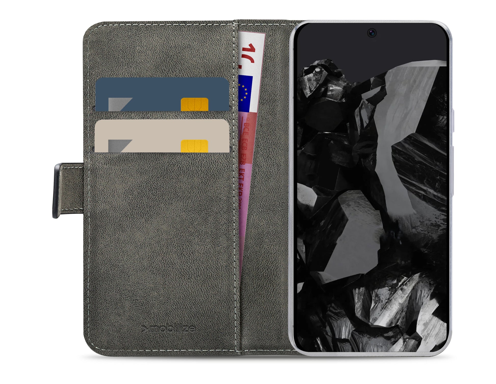 Mobilize Classic Gelly Wallet Book Case Google Pixel 9/9 Pro Black