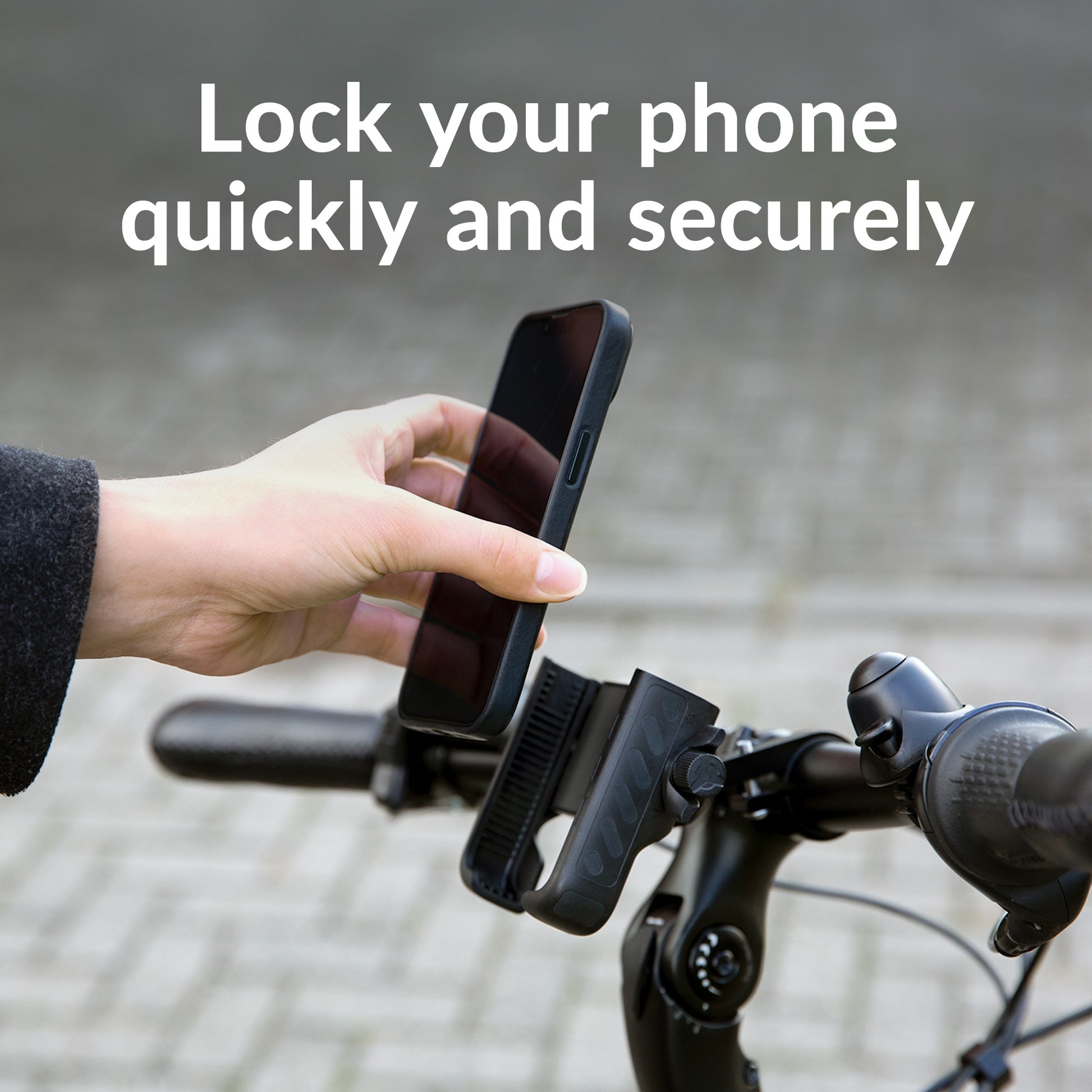 Mobilize Quick Lock Bike Holder Black