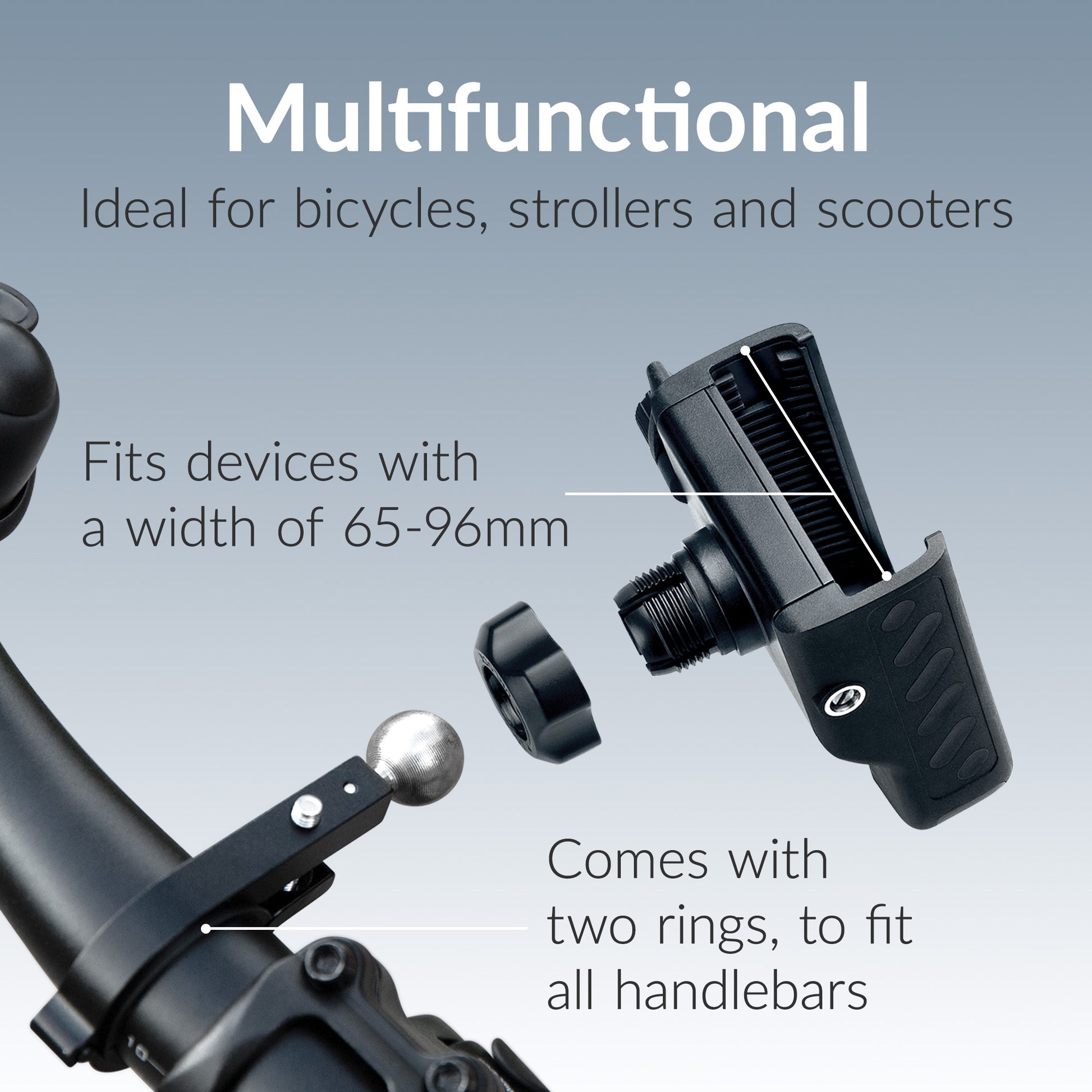 Mobilize Quick Lock Bike Holder Black