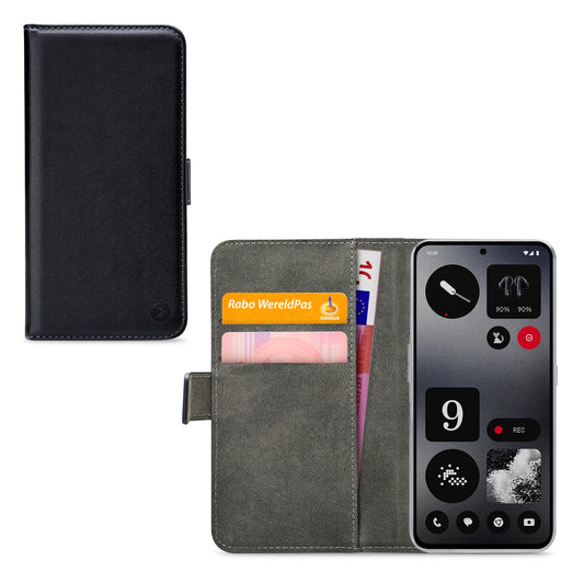 Mobilize Classic Gelly Wallet Book Case Nothing Cmf Phone 1 Black