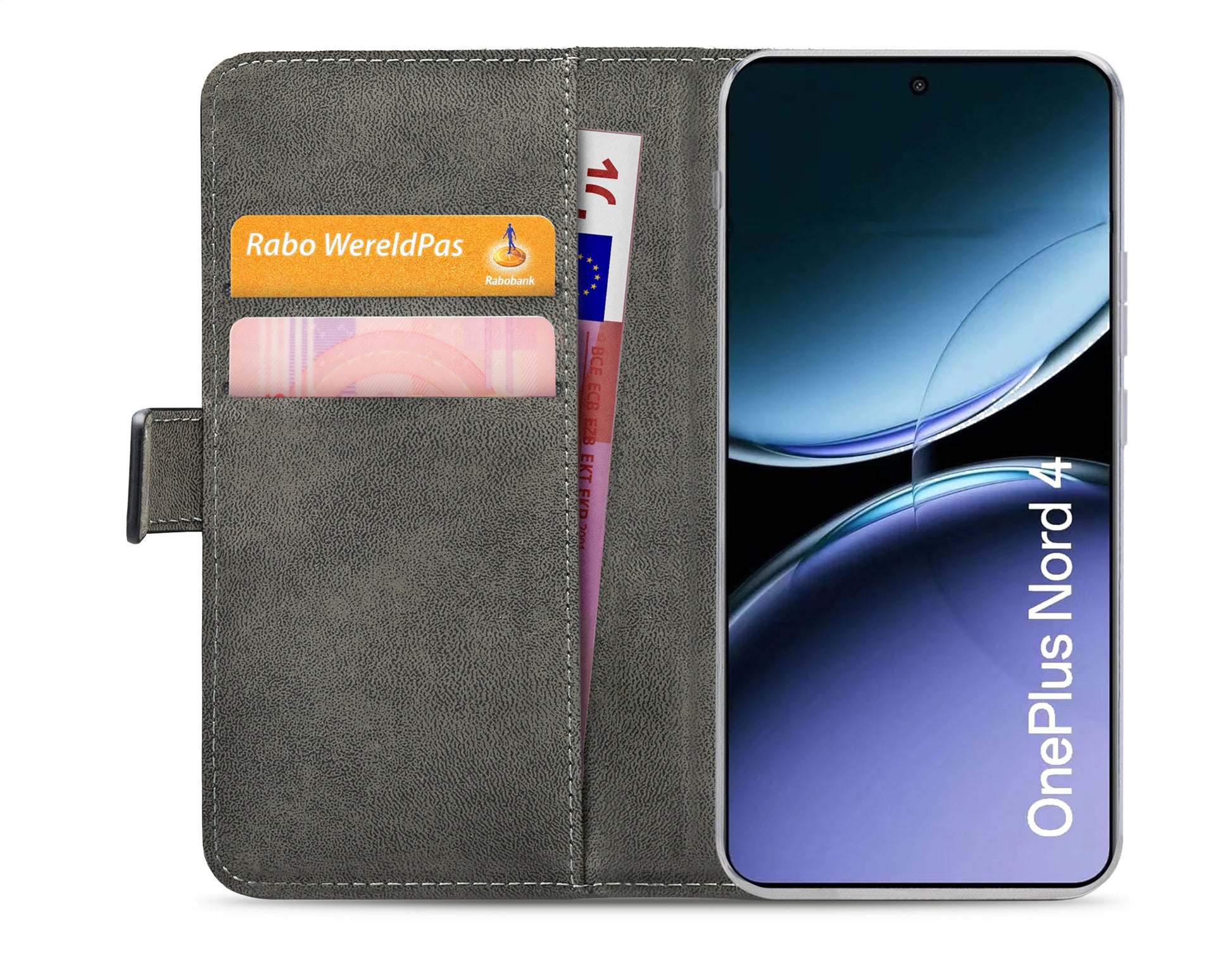 Mobilize Classic Gelly Wallet Book Case Oneplus Nord 4 Black