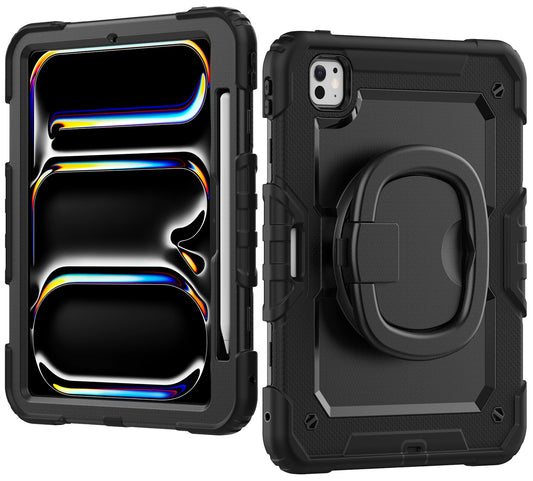 Mobilize Rotating Defender Case Stand Function For Apple Ipad Pro 11 (2024) Black