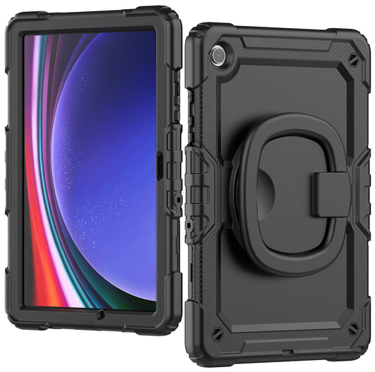 Mobilize Rotating Defender Case Stand Function For Samsung Galaxy Tab A9+ 11 Black