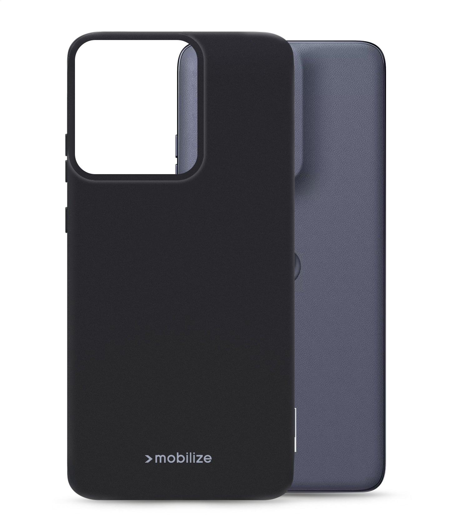 Mobilize Rubber Gelly Case Motorola Edge 50 Matt Black