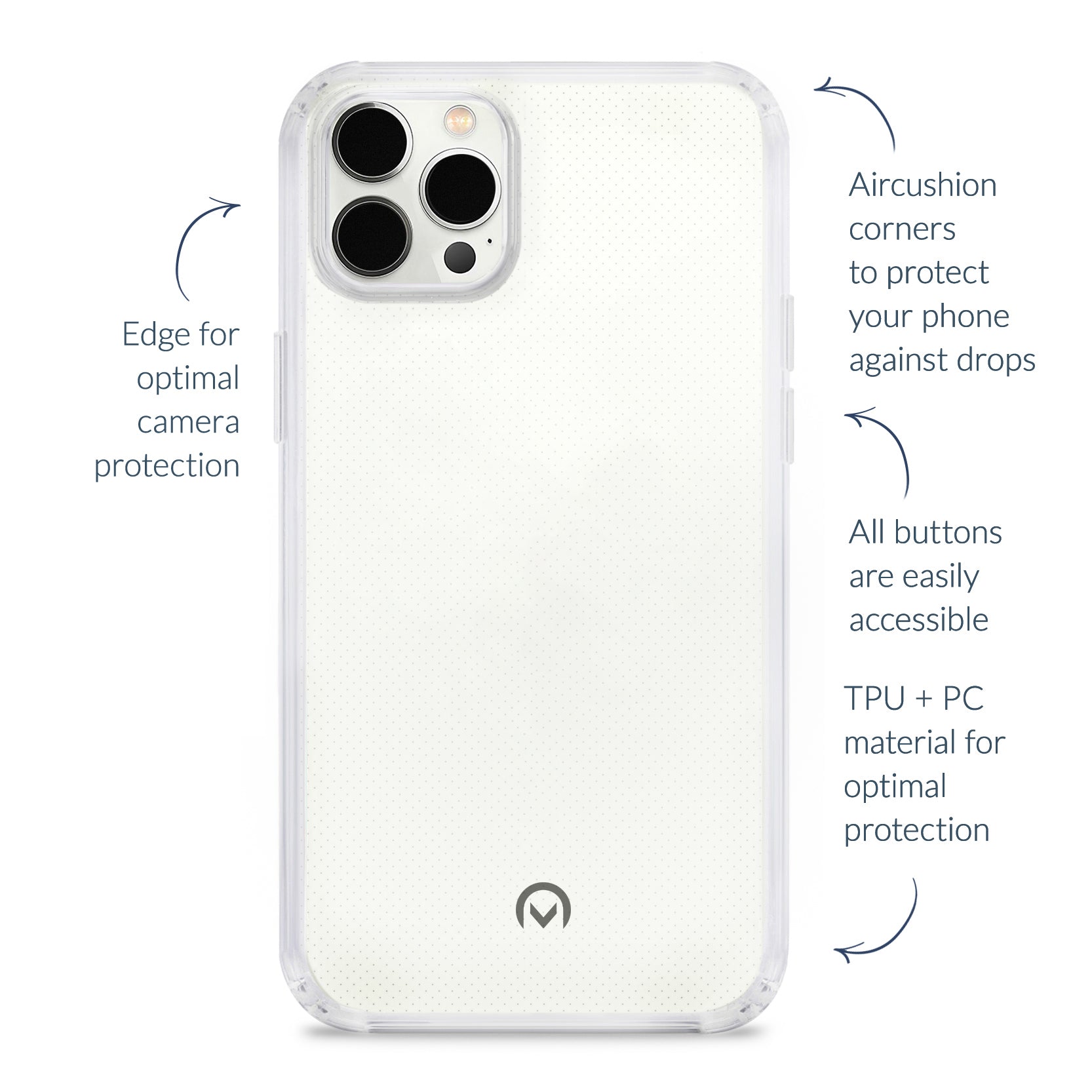 Mobilize Naked Protection Case Honor Magic V Flip Clear