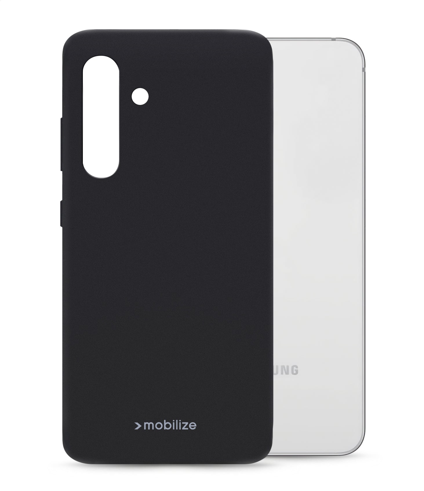 Mobilize Rubber Gelly Case Samsung Galaxy S24 Fe Matt Black