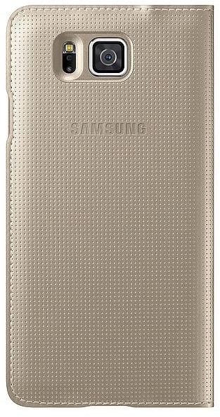 Samsung Ef-Fg850Bfegww Samsung Flip Cover Galaxy Alpha Gold