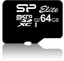 Silicon Power Micro Sdhc Incl. Sd Adapter 64Gb Uhs-1 Class 10