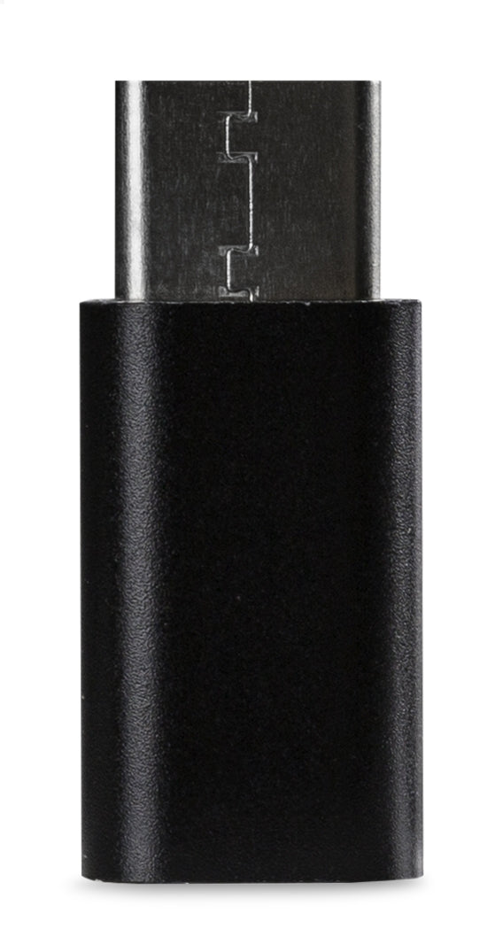 Xccess Micro Usb To Usb-C Adapter Black