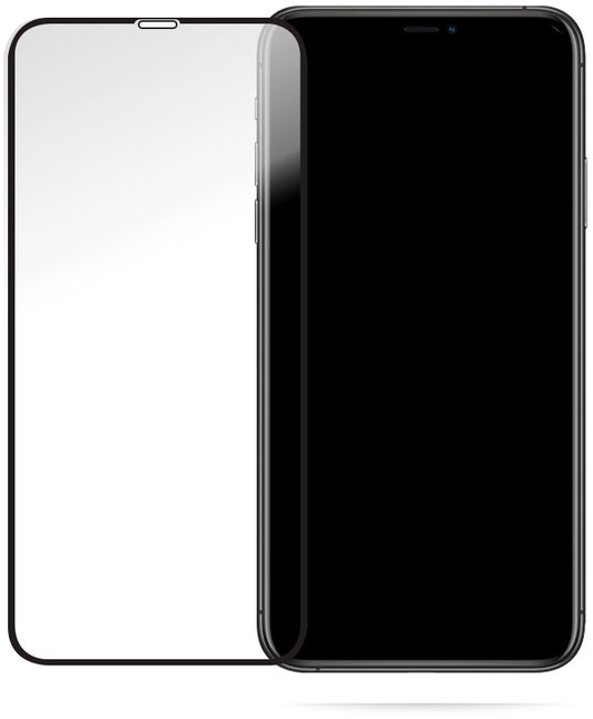Mobilize Glass Screen Protector - Black Frame - Apple Iphone Xs Max/11 Pro Max