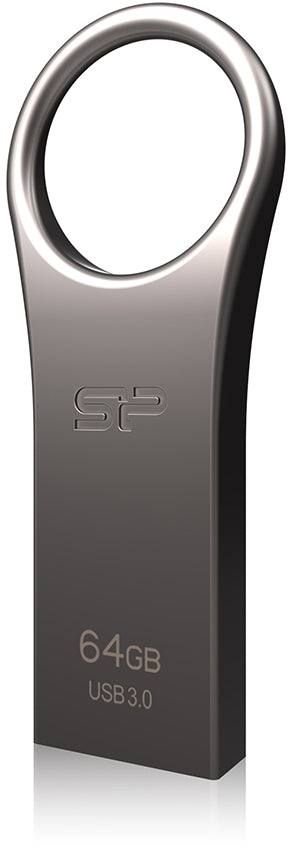 Silicon Power J80 Jewel Usb Pendrive 64Gb Usb 3.0 Titanium