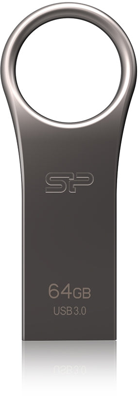 Silicon Power J80 Jewel Usb Pendrive 64Gb Usb 3.0 Titanium