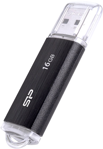 Silicon Power U02 Ultima Usb Pendrive 16Gb Usb 2.0 Black