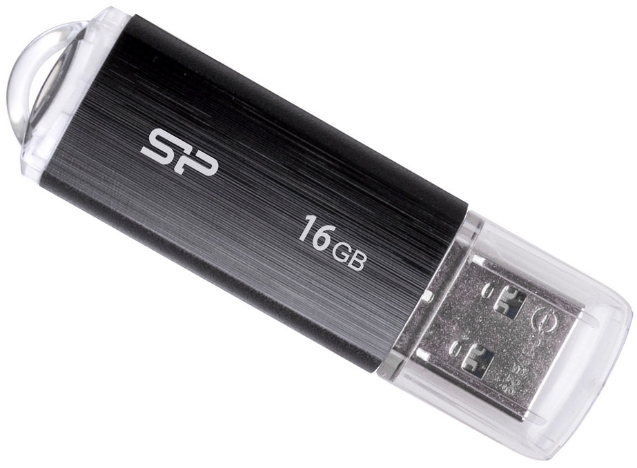 Silicon Power U02 Ultima Usb Pendrive 16Gb Usb 2.0 Black