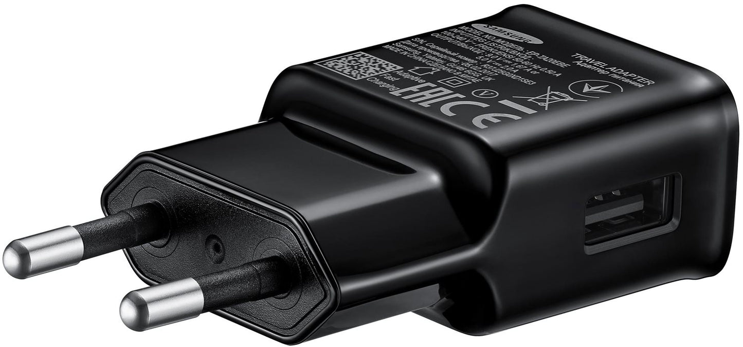 Samsung Ep-Ta20Ebecgww Samsung Adaptive Fast Charging Travel Charger Incl. Usb-C Cable 15W Black Bulk