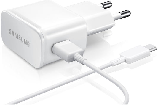 Samsung Eta-U90Eweg Samsung Travel Charger Incl. Usb-C Cable 2.0A White Bulk