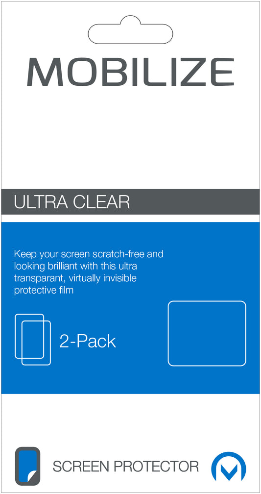 Mobilize Clear 2-Pack Screen Protector Oneplus 5T