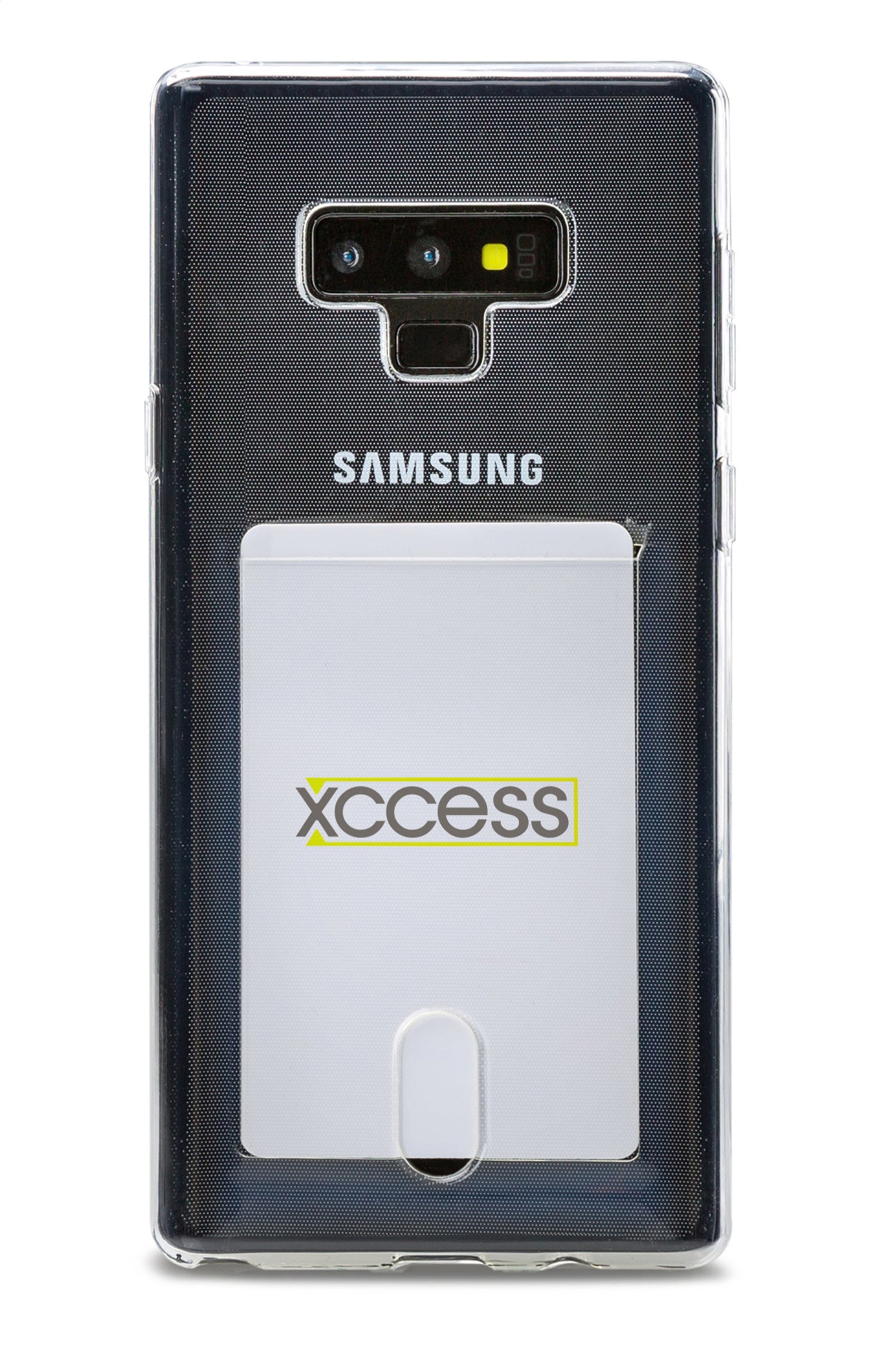 Xccess Tpu Card Case Samsung Galaxy Note9 Transparent Clear