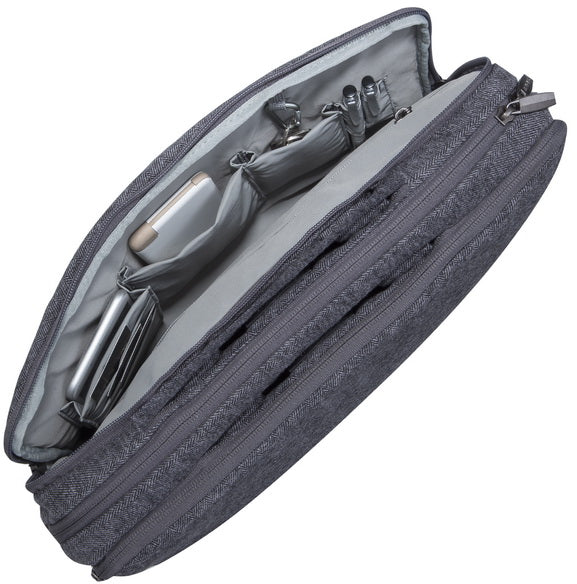 Rivacase Egmont Laptop Bag 15.6Inch Grey