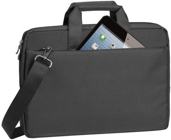 Rivacase Central Laptop Bag 15.6Inch Black